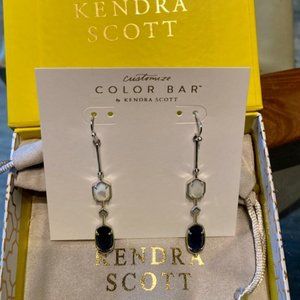 Kendra Scott midnight blue custom earrings